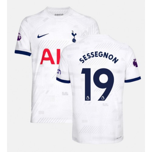 Pánský Fotbalový dres Tottenham Hotspur Ryan Sessegnon #19 2023-24 Domácí Krátký Rukáv